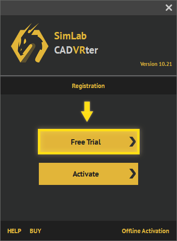 SimLab Trial License 1